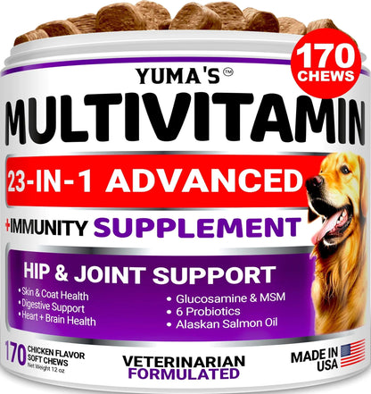 Dog multivitamin — made in the USA, vet formulated