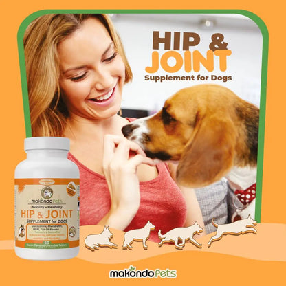 Dog hip and joint chews — serving size