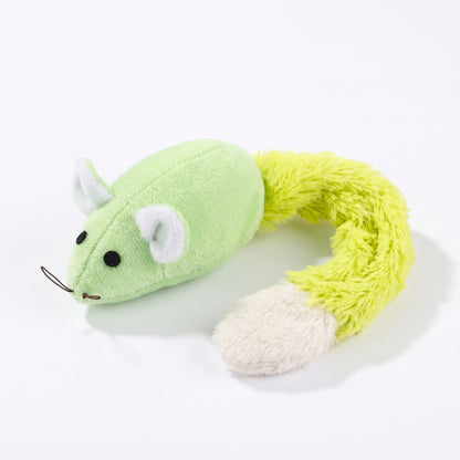 Catnip Mouse Toy — Green