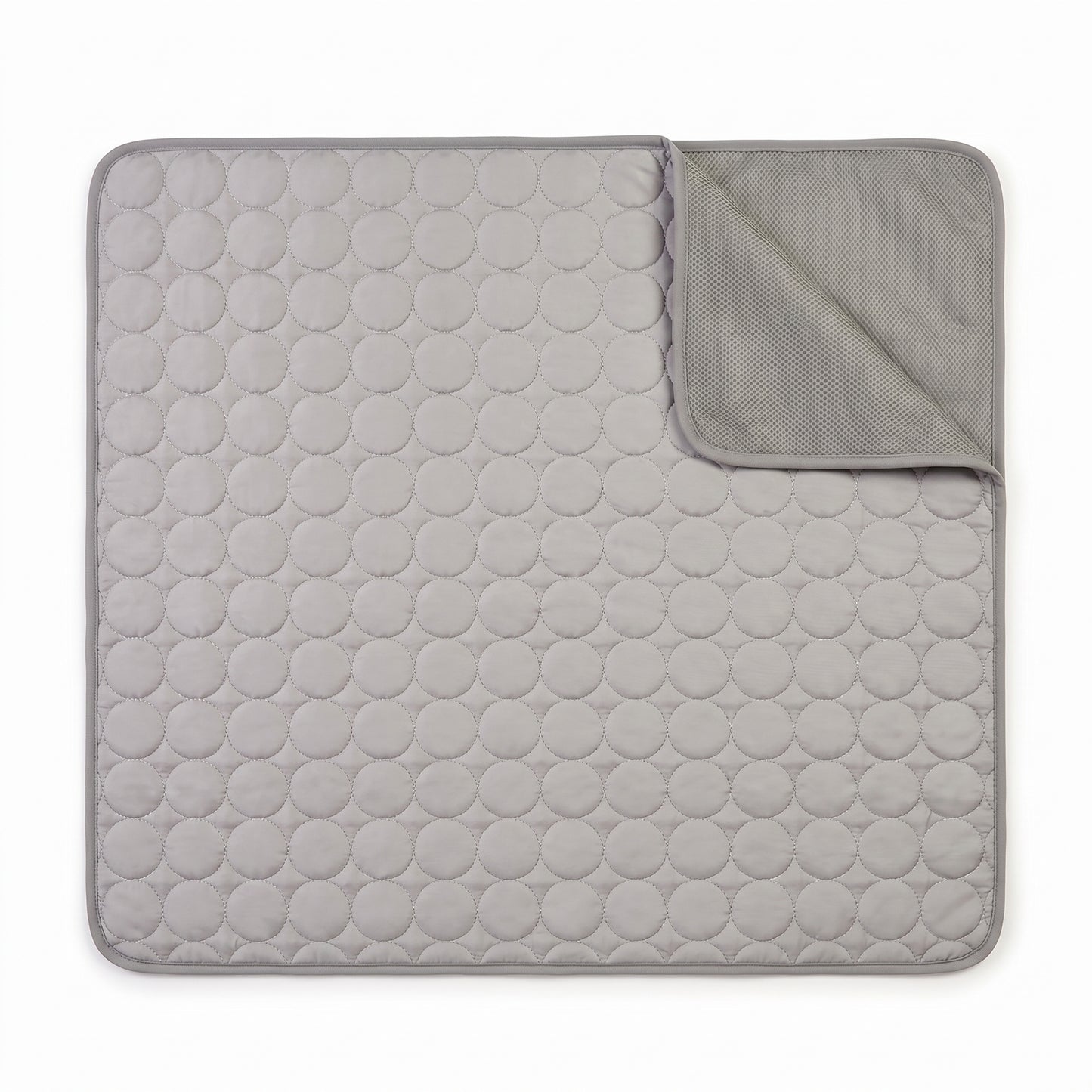Ice Silk Cooling Mat — Gray